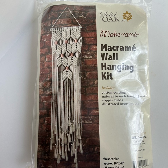 Macrame Wall Hanging Kit - Picture 2 of 7
